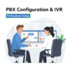 I will set up PBX, IVR (Press 1), SIP trunk, dialer and AI automated calling system
